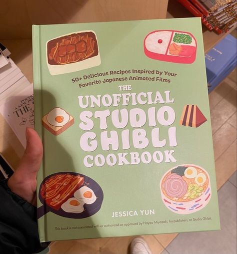 The Unofficial Studio Ghibli Cookbook, Studio Ghibli Cookbook, Studio Ghibli Gift Ideas, Ghibli Food Recipes, Ghibli Cooking, Studio Ghibli Recipes, Studio Ghibli Food Recipes, Anime Cookbook, Studio Ghibli Books