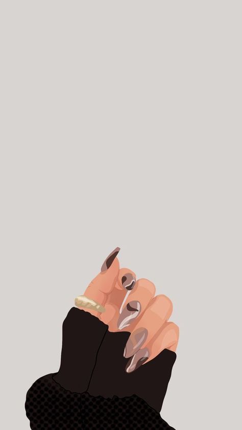 Hand Wallpaper, Nail Quotes, Art Prints Boho, Nail Art Studio, Nail Logo, Nail Art Instagram, Instagram Frame Template, Girly Drawings, Instagram Ideas Post