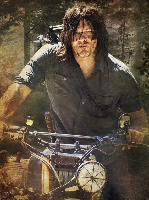 Daryl Dixon by Carrion Norman Reedus Funny, Darryl Dixon, Daryl Twd, Daryl And Rick, Walking Dead Wallpaper, The Walkind Dead, Katelyn Nacon, Negan Twd, Walking Dead Daryl