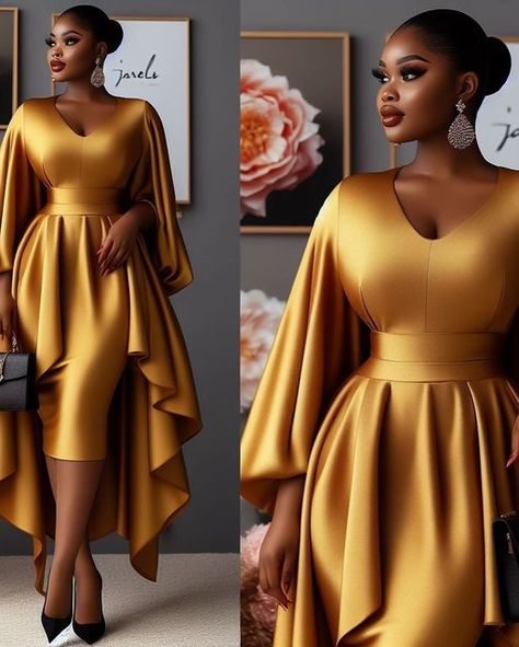 Gold And Black Dresses, Gold Gowns Elegant, Elegant Gold Dress, Dinner Dress Classy Elegant, Black Dress Design, Black And Gold Fashion, Choir Dresses, Simple Dress Styles, Lace Dress Classy