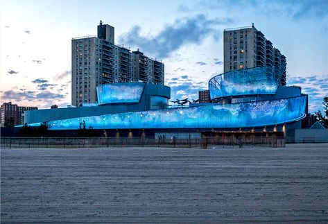 NY Aquarium – NED KAHN Focus Lighting, Aquarium Architecture, Shop Architects, Architectural Lighting Design, Residential Flooring, Eco Architecture, X Design, Studios Architecture, Aquarium Design