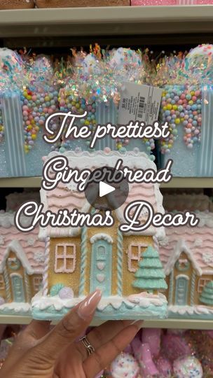 220K views · 38K reactions | I can’t believe my store already had these super cute Christmas gingerbread pieces on the shelf! Absolutely love all the pastel cuties but the classic gingerbread decor is such a vibe too! 🫶🏽

Which one is your favorite?✨

#pastelchristmas #pinkmas #pinkchristmas #pinkchristmasdecor #pastelchristmasdecor #2023christmascatalog #christmastree #christmasdecor #christmasdecorations #christmasiscoming #gingerbreadhouse #christmasseason #christmasvibes #christmastree #christmasshopping #pinksanta #herpinkfinds #pinkchristmasdecorations #pinkhaul #pinkaesthetic #hobbylobbychristmas  #hobbylobbyfinds #hobbylobbychristmas2024 #gingerbreaddecor #christmasdecorations #pinkchristmasaesthetic #christmasgarland #candythemedgarland #pastelchristmasgarland #gingerbreadchrist Pastel Gingerbread House, Pastel Christmas Decor, Gingerbread Decor, Hobby Lobby Christmas, Gingerbread Christmas Decor, Pastel Christmas, Pink Christmas Decorations, Gingerbread Houses, Christmas Tablescapes