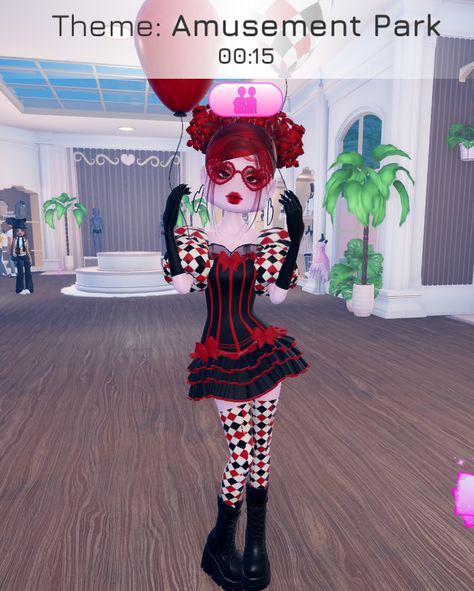 Dress to Impress inspo | Dress to Impress | Dress to Impress roblox Amusment Parks Outfit, Jester Dress To Impress, Amusement Park Dress To Impress, Alice In Wonderland Dress, Butterfly Eyes, Outfits Dress, Dti Outfits, Game Themes, Design Bedroom