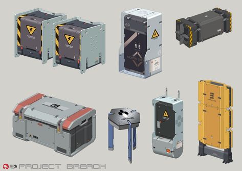 ArtStation - Project Breach—Some HardSurface Concept Sci Fi Architecture, Sci Fi Props, Sci Fi Tech, Space Ship Concept Art, Sci Fi Design, Sci Fi Environment, Mechanical Art, Lego Creative, Car Interior Design