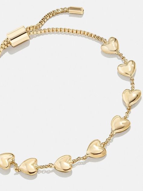 #bracelets #bead #beadedbracelets #DIY #handmade #jewelry #gemstones Gold Bracelet Amazon, Gold Heart Bracelet For Women, Gold Stacking Bracelets, Cute Gold Jewelry, Gold Jewelry Bracelets, Gold Bracelet Stack, Wrist Stack, Gold Bracelets Stacked, Bauble Bar