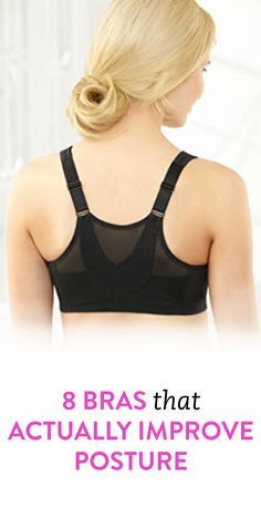 8 Bras That Actually Improve Posture Posture Bra, Shoulder Strain, Posture Support, Shoulder Support, Coverage Bras, Support Bra, Better Posture, Posture Correction, Full Coverage Bra