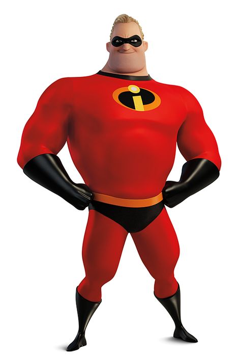 Robert "Bob" Parr, also known as Mr. Incredible, is the protagonist of Disney/Pixar's 2004 hit animated feature film, The Incredibles and is the deuteragonist in the 2018 sequel. Mr. Incredible is a person from a race of humans born with superpowers, and is referred to as a "Super". He was one... Bob Parr, Character Design Tips, Disney Incredibles, Mr Incredible, Disney Wiki, Pixar Characters, Ur Mom, Green Neon, Disney Infinity