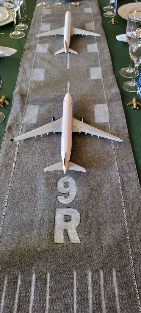 Airplane Graduation Party, Plane Party Ideas, Flight Attendant Graduation Party, Flight School Graduation, Airline Theme Party, Aviation Themed Birthday Party, Flight School Graduation Party, Flight Attendant Party, Aviation Graduation