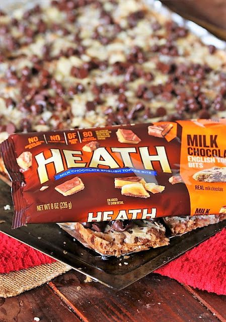 Heath Bar Candy, Salted Toffee Bars, Heath Bar Recipes Toffee, Toffe Bits Recipe, Heath Toffee Bits Pretzels, Recipes Using Heath Candy Bars, Saltine Cracker Toffee Heath, Heath Toffee Bits Recipes Baking, Heath Chip Cookies Toffee Bits