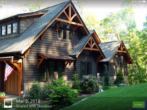 Mountain Home Exterior, Lake Houses Exterior, City Farmhouse, Gambrel Roof, Rustic Exterior, Cabin Exterior, Cottage Exterior, Exterior Remodel, House Siding