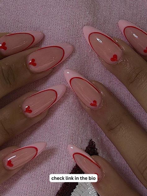 Red Acrylic Nails Subtle Christmas Nails Acrylic, Nail Designs Subtle, Christmas Nails Acrylic Simple, Red Acrylic Nails Designs, Christmas Nails Square, Subtle Christmas Nails, Acrylic Nails Designs, Red Acrylic Nails, Spring Nail Designs