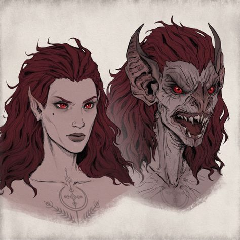 Transformation of the Vampire, Kiana Hamm on ArtStation at https://www.artstation.com/artwork/3ogz3m Draw Vampire, One Eye Character Design, Vampire Design Character, Vampire Inspiration, Demonic Woman, Monster Vampire Art, Drawing Vampire, Werebat Vampire, Vampire Transformation