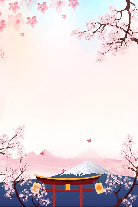 Mulan Background Wallpapers, Japanese Background Wallpapers, Japanese Background Design, Japanese Background Aesthetic, Japanese Art Background, Mulan Background, Travel Background, Japanese Background, Cherry Blossom Japan