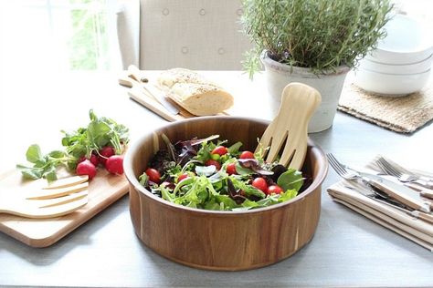 Hanging kitchen utensils