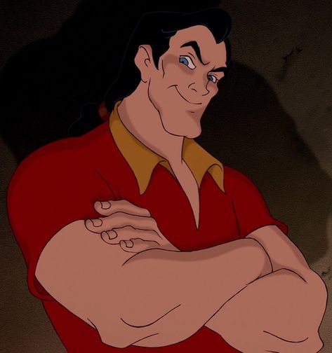 Gaston is the main antagonist of Disney's 1991 animated feature film, Beauty and the Beast. He was an arrogant and chauvinistic hunter who was determined to have Belle's hand in marriage, even by force if necessary. His obsession turned him into a ruthless and traitorous villain, especially upon his discovery that Belle's love was not for him, but for a Beast. In the 1988 screenplay, Gaston himself wasn't part of the story. Instead, there existed three suitors for Belle who competed for her... Gaston And Belle, Gaston Beauty And The Beast, Animated Disney Characters, Disney Belle, Belle Beauty And The Beast, Disney Beauty And The Beast, Pinturas Disney, Disney Animation, Disney Villains