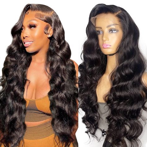 Human Hair Color, Hair For Women, Lace Frontal Wigs, U Part Wigs, Lace Front Wigs Human Hair, Women's Wigs, Wig Human Hair, Wigs Human Hair, Straight Lace Front Wigs