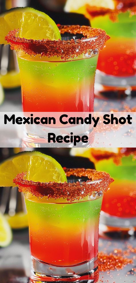 Try this Mexican Candy Shot recipe! A blend of spicy and sweet flavors for a party-perfect drink. Mexican Candy Shots, Easy Crowd Meals, Candy Shots, Spicy Drinks, Mexican Snacks, Mexican Drinks, Mexican Candy, Candy Drinks, Easy Mexican