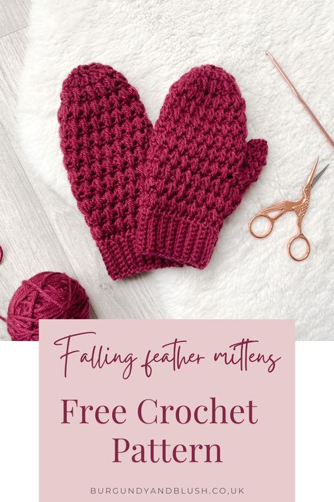 Worsted Weight Crochet Mittens, Crochet Beanie And Mittens Set, Crochet Mittens Beginner, Adult Mittens Crochet Pattern Free, Simple Crochet Mittens, Simple Crochet Mittens Free Pattern, Crochet Mitten Patterns Free, Crochet Mittens Free Pattern Women, Beginner Crochet Mittens Free Pattern