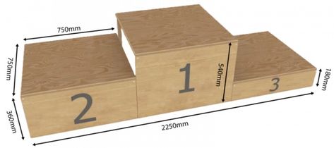 Award Podium Diy Olympic Podium, Product Podium Display, Winners Podium, Olympic Podium, Product Podium, School Sports Day, Kids Olympics, 3d Podium, Podium Design