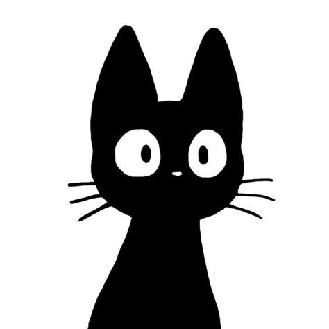 Png Cat Icon, Doodle Pfp Aesthetic, Small Profile Picture, Shadow Cat Art, Cat Icons Aesthetic Drawing, Cat Pfps Drawing, Animal Png Aesthetic, Cat Png Aesthetic, Notion Stickers Png