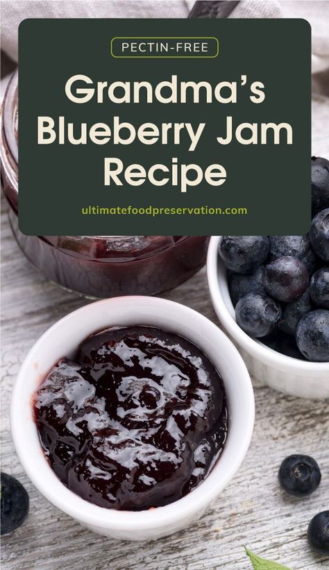 Blueberries Jam Recipes, Canned Blueberry Jam, Jelly And Jam Recipes Homemade, How To Make Blueberry Jam, Canning Blueberries Recipes, Blueberry Jam Canning Recipes, Blueberry Canning Recipes, Blueberry Jam Recipe With Pectin, Blueberry Jam Recipes