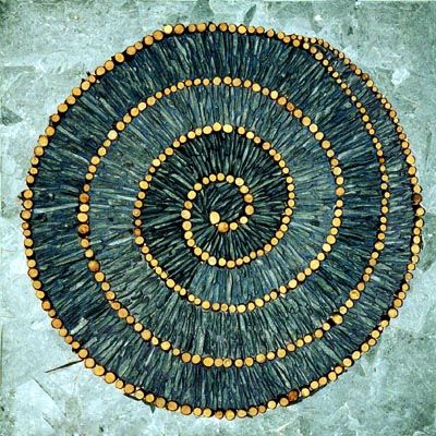 Spiral Mosaic, Spirals In Nature, Spiral Art, Land Art, Environmental Art, Patterns In Nature, Fractal Art, Stone Art, Sacred Geometry