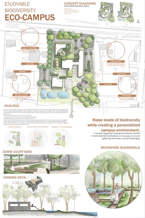 Landscape Moodboard Layout, Master Plan Board Presentation, Landscape Architecture Poster Layout, Landscape Board Presentation, A3 Landscape Layout Design, Landscape Design Portfolio Ideas, Landscape Poster Design Layout, Layout Design Architecture Landscape, Landscape Architecture Program Diagram