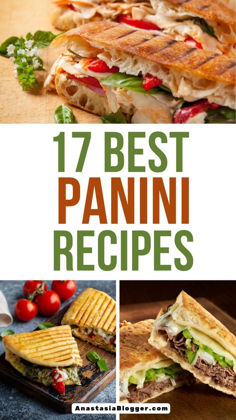 Easy Italian Sandwich Panini With Brie, Panini Press Sandwich Recipes, Delicious Panini Recipes, Hot Panini Sandwiches, How To Make A Panini, Panera Smokehouse Turkey Panini Recipe, Cuisinart Panini Press Recipes, Recipes For Panini Press, Pastrami Panini Recipes