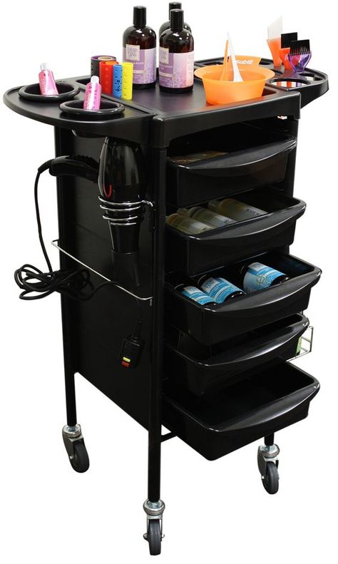 Product Organization, Salon Cart, Salon Interior Design Ideas, Nail Salon Interior Design, Beauty Salon Interior Design, Home Hair Salons, Nail Salon Interior, Home Beauty Salon, Salon Trolley