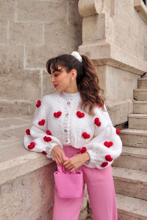 This Womens Cardigans item by HeyAysStore has 714 favorites from Etsy shoppers. Ships from Turkey. Listed on 11 Jul, 2023 Heart Cardigan, Knitted Heart, 3d Heart, Cardigan Crop, Chunky Knitwear, Valentine's Day Outfit, Heart Love, Knit Jacket, Jumpers And Cardigans