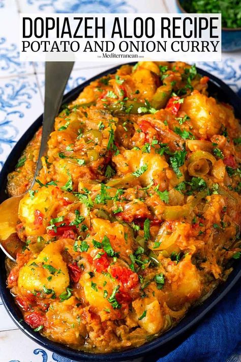 Potato Recipe Main Dish, Pepper Potato Recipe, Persian Potato Curry, Potato Beans Recipes, Thai Potato Curry, Dry Potato Curry, Aloo Dal Recipe, Egg And Potato Curry Recipe Indian, Indian Potato Recipes Side Dishes