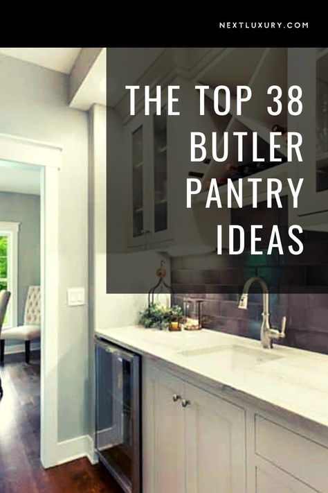 Coffee Bar In Butlers Pantry, White Butlers Pantry Ideas, Butler Pantry Layout Floor Plans, Walk In Butlers Pantry With Fridge, Kitchen Design With Butlers Pantry, Butler Pantry Backsplash Ideas, Butlers Pantry Light Fixture, One Wall Butlers Pantry, Kitchen Walk Through