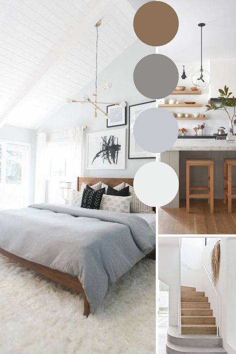 Scandinavian Mood Board Interior Design, Scandanavian Interiors Bedroom, Scandanavian Interiors, Interior Home Ideas, Modern Contemporary Interior Design, Scandinavian Home Interiors, Minimalist Apartment Decor, Contemporary Home Design, Scandi Decor