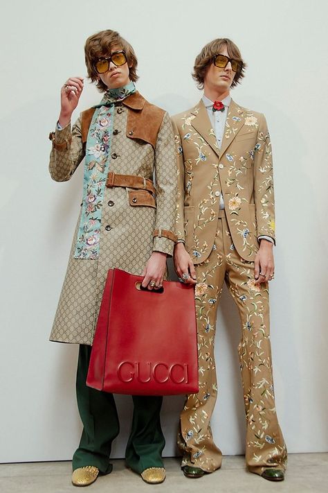 Maximalism Fashion, Gucci Menswear, Gucci Fashion, Looks Street Style, Alessandro Michele, Gucci Men, For Today, Editorial Fashion, Fashion Brand