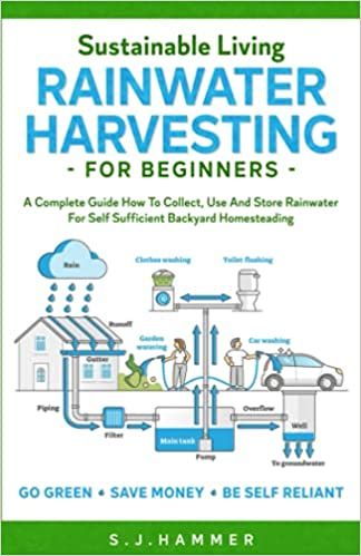 Amazon.com: Sustainable Living: Rainwater Harvesting For Beginners: A Complete Guide How To Collect, Use And Store Rainwater For Self-Sufficient Backyard Homesteading: 9798482212615: Hammer, S.J.: Books Water Collection System, Rain Harvesting, Rainwater Harvesting System, Self Sufficient, Water Bill, Rainwater Harvesting, Water Collection, Healthy Garden, Rain Water Collection