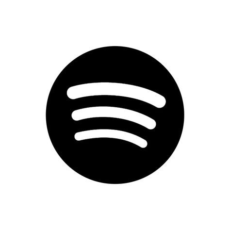 Spotify Png, Spotify Logo, Spotify Icon, Kpop Nails, Logo Application, Black App, Simple Designs To Draw, Simple Icon, Computer Icon