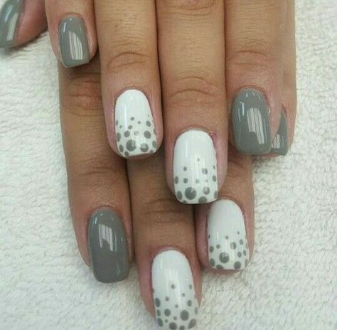 40 Beautiful Polka Dots Nail Art Ideas for Women Polka Dot Nail Designs, Dot Nail Designs, Polka Dot Nail Art, Dot Nail Art, Simple Gel Nails, Polka Dot Nails, Work Nails, Dots Nails, Short Acrylic Nails Designs