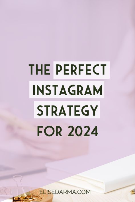 ♟️ I've rounded up the PERFECT Instagram strategy for 2024. Find out what I’m doing and what I’m telling my students to do to increase ease and revenue on social media.  #instagramstrategy #instagramstrategy2024 #instagramforbusiness #onlinebusiness2024#onlinebusinessstrategy2024 #womeninbusiness #instagrammarketing #instagrammarketing2024 Branding On Instagram, Instagram Story Strategy, How To Make Content On Instagram, 2024 Instagram, Instagram Strategy Content Marketing, How To Use Instagram For Business, Instagram Strategy For Business, How To Use Instagram For Beginners, Content Inspiration