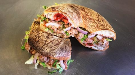 Here's Where To Get The Best Ftira In Malta Malta Food, Maltese Recipes, Tuna Sandwich, Quick Snack, Easy Lunch Recipes, The Best Recipes, Full Meal Recipes, Quick Snacks, Easy Lunches