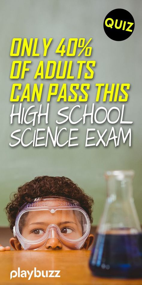 High school science exams cover all topics, from chemistry to biology and all the in-betweens! Without the long days of studying beforehand, could you pass this high school science quiz? Complete it below to find out! **** #PlaybuzzQuiz General Knowledge Quiz IQ Test Back To School Logic History Playbuzz Quiz General Quiz, Praxis Test, Iq Test Questions, Science Quiz, Test For Kids, Senior Student, Playbuzz Quiz, Science Questions, Test Quiz