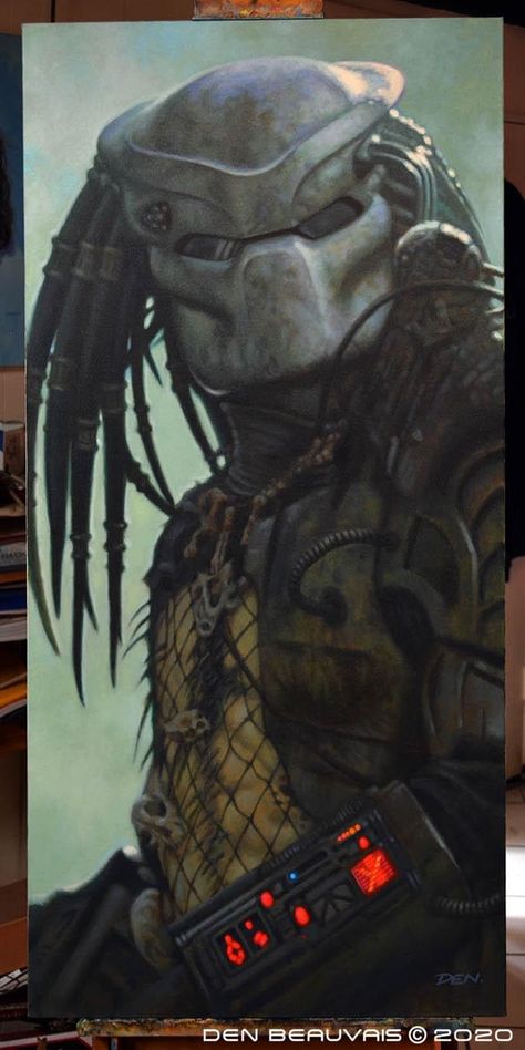 Predator Tattoo, Predators Film, Tattoo 2022, Alien Stuff, Ancient Astronaut Theory, Trippy Alien, Predator Helmet, Predator Artwork, Predator Alien Art