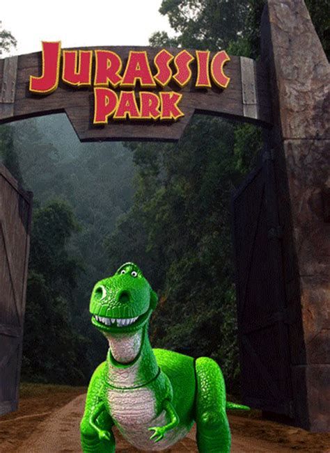 Toy Story Clipart T Rex - Rex From Toy Story Cartoon Imprimibles Jurassic Park, Jurassic Park Gate, Jurassic Movies, Jurassic Park 1993, Jurrasic Park, Michael Crichton, New Retro Wave, Falling Kingdoms, The Lost World