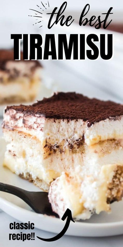 Tiramisu Tarimisu Recipe, Classic Tiramisu Recipe, Best Tiramisu Recipe, Chocolate Lasagna Recipe, Classic Tiramisu, Easy Tiramisu Recipe, Cookies Bars, Tiramisu Cake, Baking Cocoa