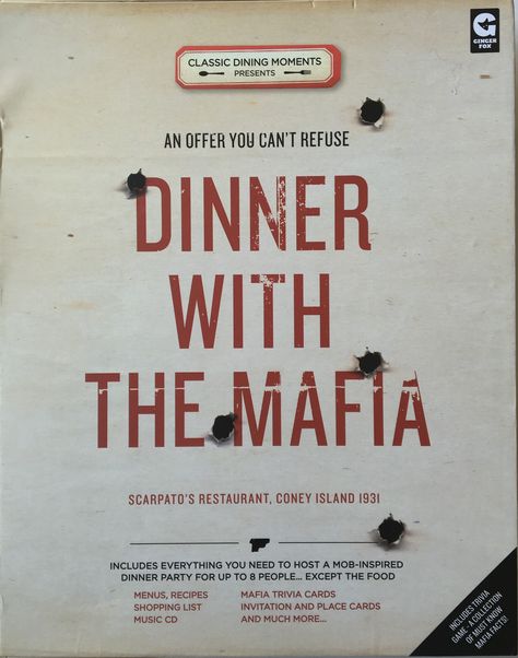 Dinner with the Mafia Mafia Theme Party Decoration, Mafia Party Aesthetic, Mafia Party Decorations, Mafia Birthday Party Ideas, Scarface Party, Mafia Party Game, Mafia Theme Party, Emily Aesthetic, Mafia Theme