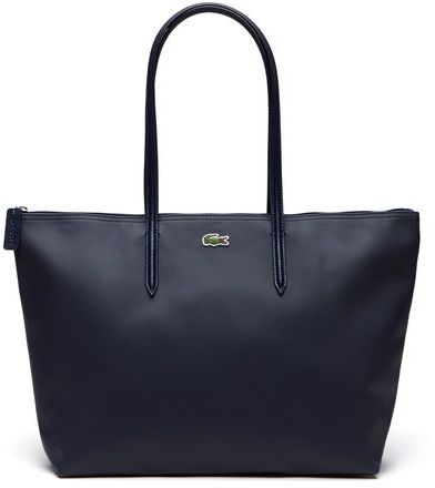 Women's Concept Zip Tote Bag Lacoste Bag Women, Lacoste Bag, Uni Bag, Navy Handbag, Navy Blue Purse, Handbags For School, Shoulder Bags For School, Drawing Bag, Lacoste Women