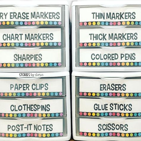 Sterilite Drawer Labels for Classroom and Home Office Organization Sterilite Drawers Organization, 12 Drawer Cart Labels, Classroom Drawer Labels, Bin Labels Classroom, Teacher Storage, Teacher 10 Drawer Cart Labels, Classroom Supplies Labels, Free Label Templates, Feelings Book