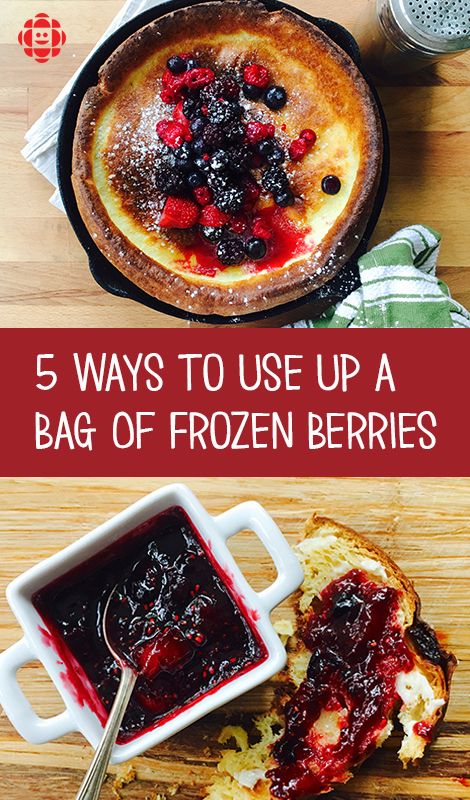 There are many ways to enjoy your vitamin C infused berries all-year long! What To Do With Frozen Fruit, Recipes With Frozen Fruit, Frozen Berry Recipes, Frozen Fruit Recipes, Fruit Topping, Healthier Sweets, Healthier Meals, Frozen Berries, Fruit Toppings