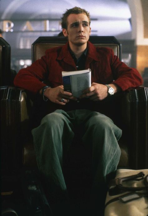 Preston Myers, Can't Hardly Wait Ethan Embry, Jerry O'connell, Peter Facinelli, Hunter Outfit, Movie Aesthetic, 90s Men, Maybe Someday, Imaginary Friend, Movie Buff