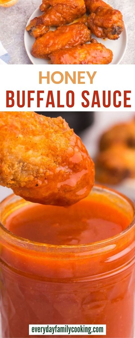 Buffalo Wild Wings Honey Barbecue Sauce Recipe, Honey Garlic Buffalo Sauce, Buffalo Honey Wing Sauce, Honey Hot Sauce For Wings, Buffalo Cream Sauce, Honey Buffalo Sauce Recipes, Hot And Honey Sauce, Sweet Buffalo Wing Sauce, Maple Buffalo Sauce