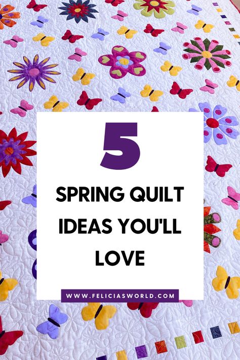 #springquilts #springquiltpatterns #springquiltideas #flowerquilts #flowerpatterns Spring Quilts Ideas, Spring Quilt Patterns, Quilt Pattern Ideas, Spring Quilts, Flower Quilts, Quilts Ideas, Pattern Ideas, Quilt Ideas, Quilt Inspiration